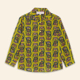 Kids Frankie Shirt Serpent Yellow