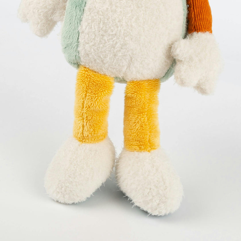 Patchwork Polar Bear Plush Toy