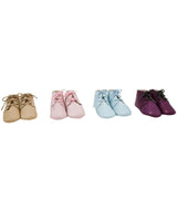 Little Royals Leather Booties Gaby - Pink