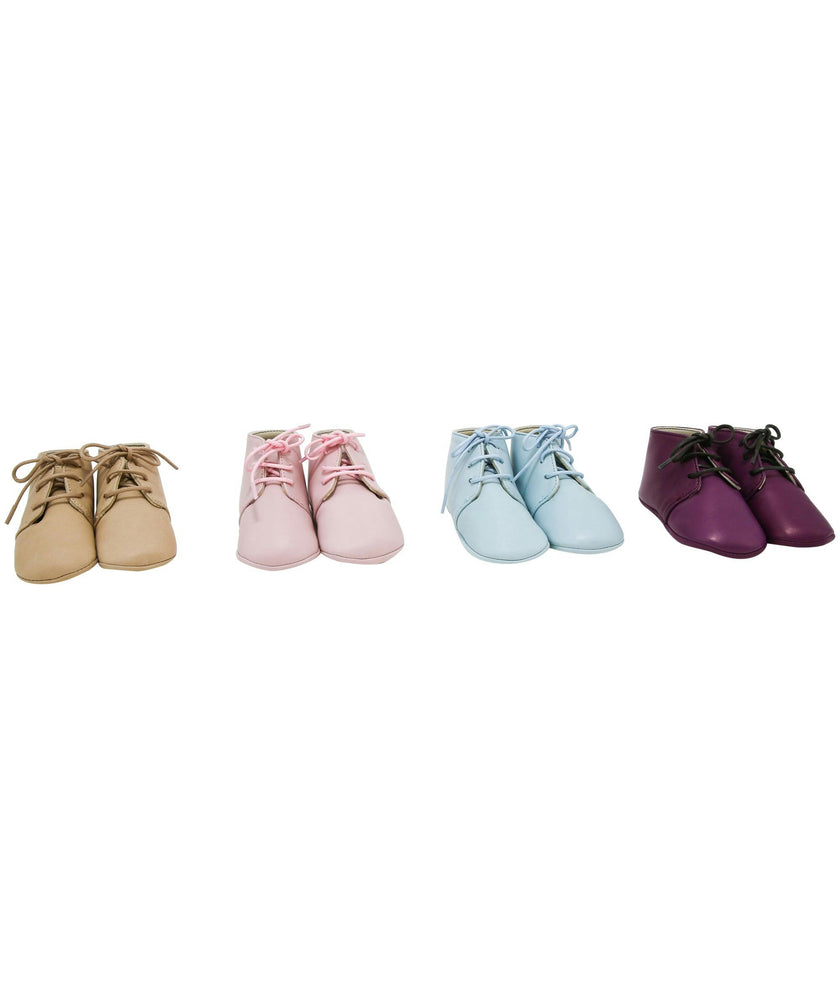Little Royals Leather Booties Gaby - Pink
