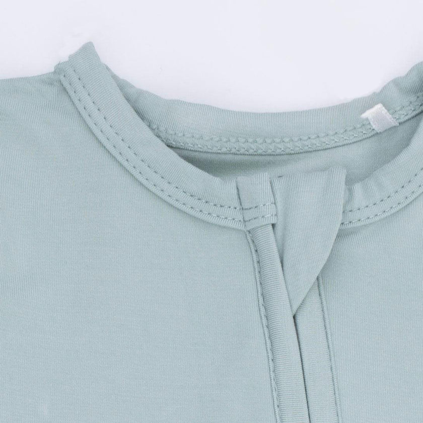 Solid Jadeite - 2 Way Zipper Footie