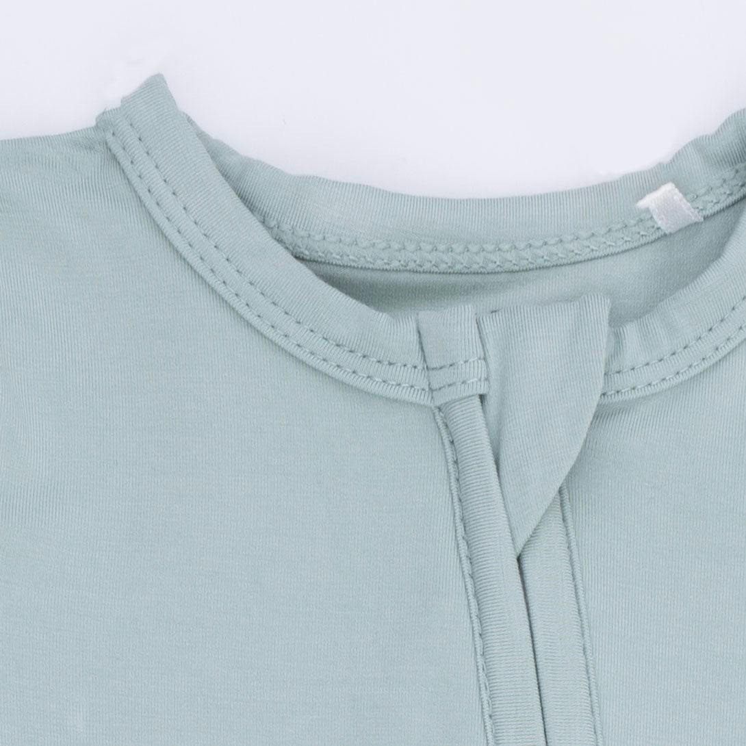 Solid Jadeite - 2 Way Zipper Footie
