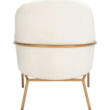 Eleazer Velvet Accent Chair