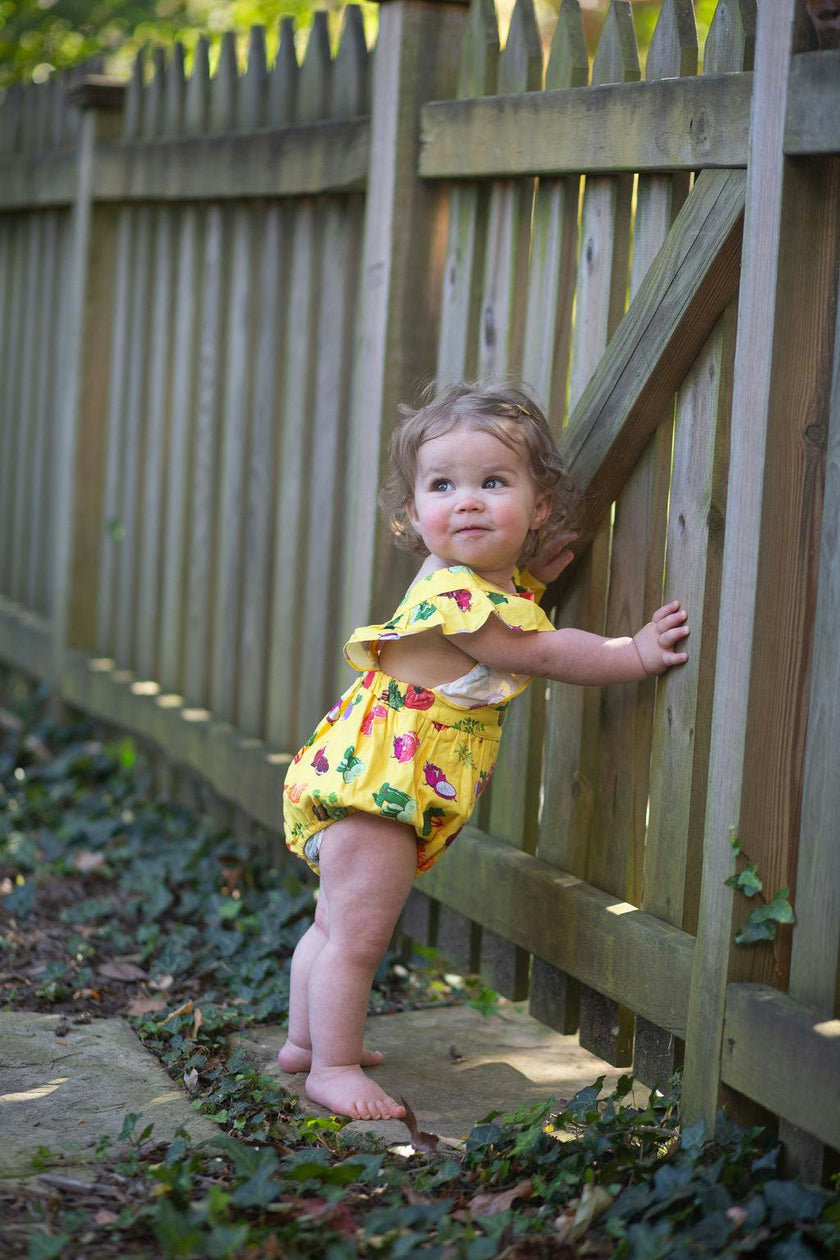 Bubble Romper in Farmer’s Market