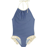 Mipounet SS26 Chiara, Swimwear Ecru Blue