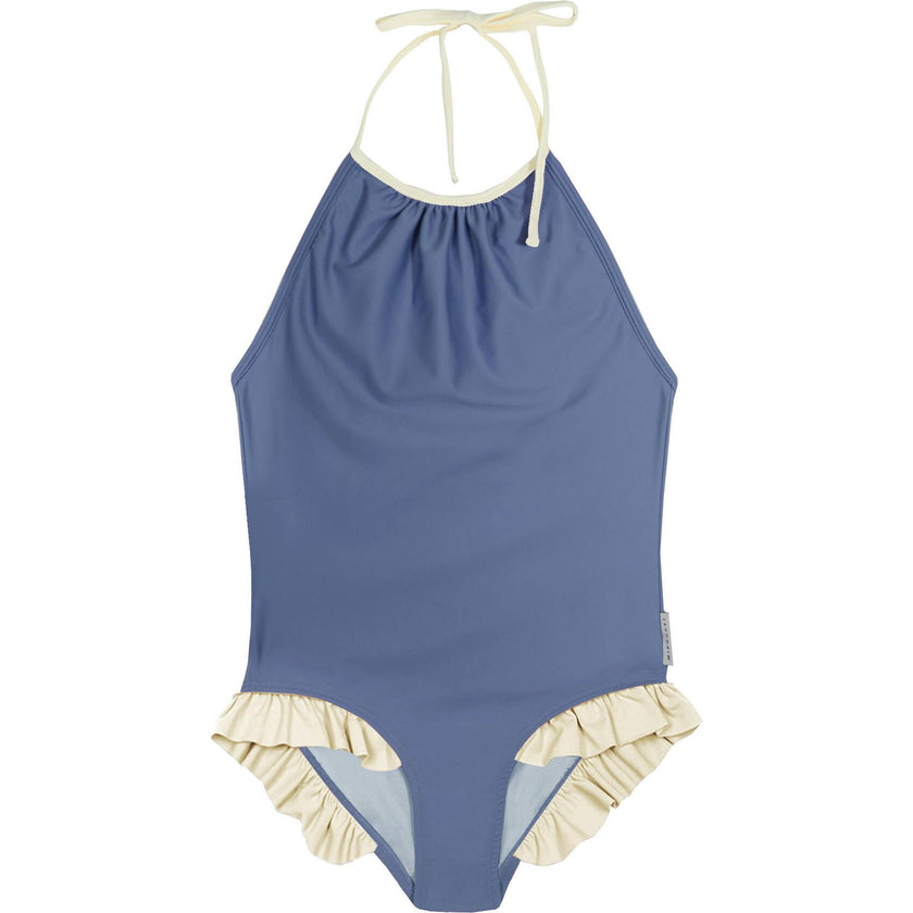 Mipounet SS26 Chiara, Swimwear Ecru Blue