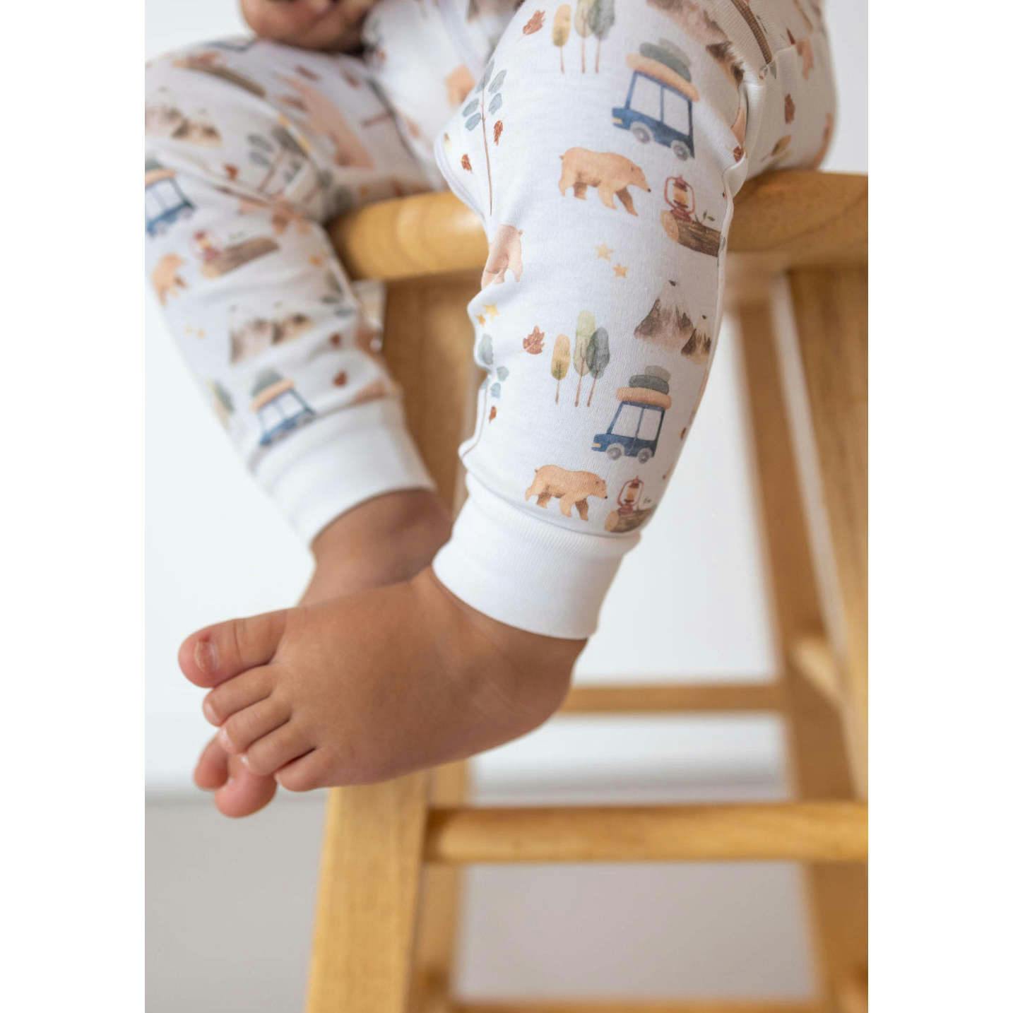 Forest Adventure Pima Baby Pajama