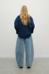 TNS Denim Woman Curved Trouser