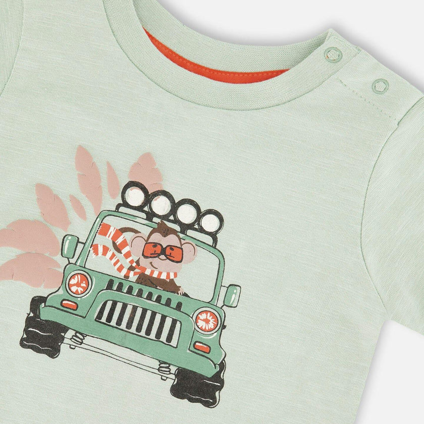 Organic Cotton T-Shirt And Short Set