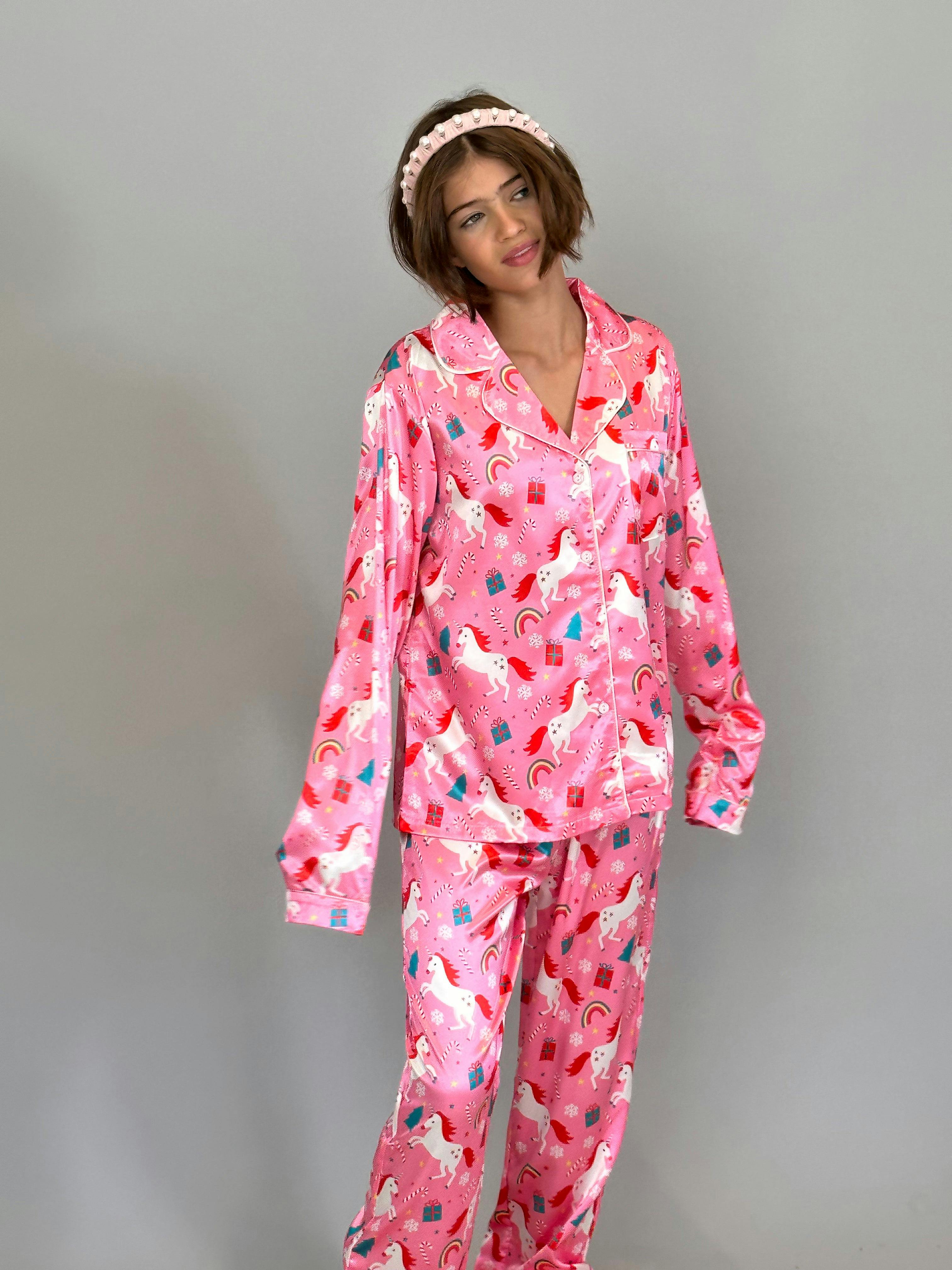 Holiday Silk Lounge Set