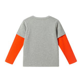 Boys Halloween Two-Fer Tee | Candy Tester - Grey