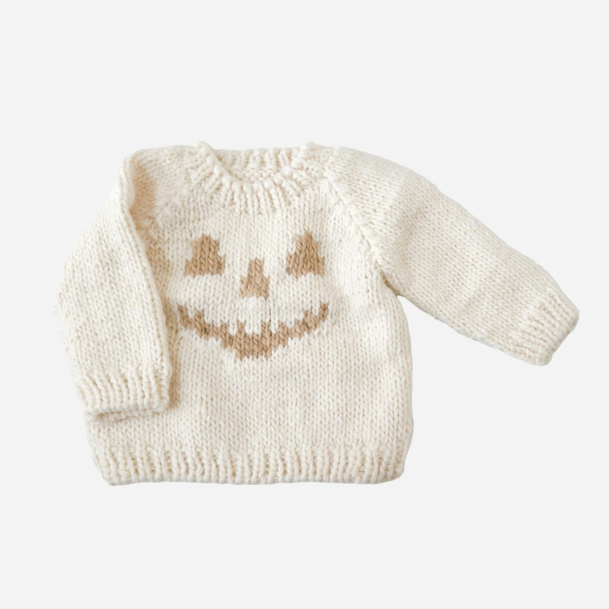 Jack-O-Lantern Sweater - Cream