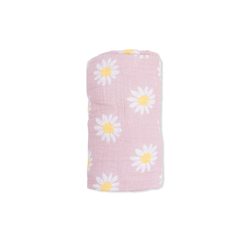 Caitlyn's Daisy - Swaddle Blanket