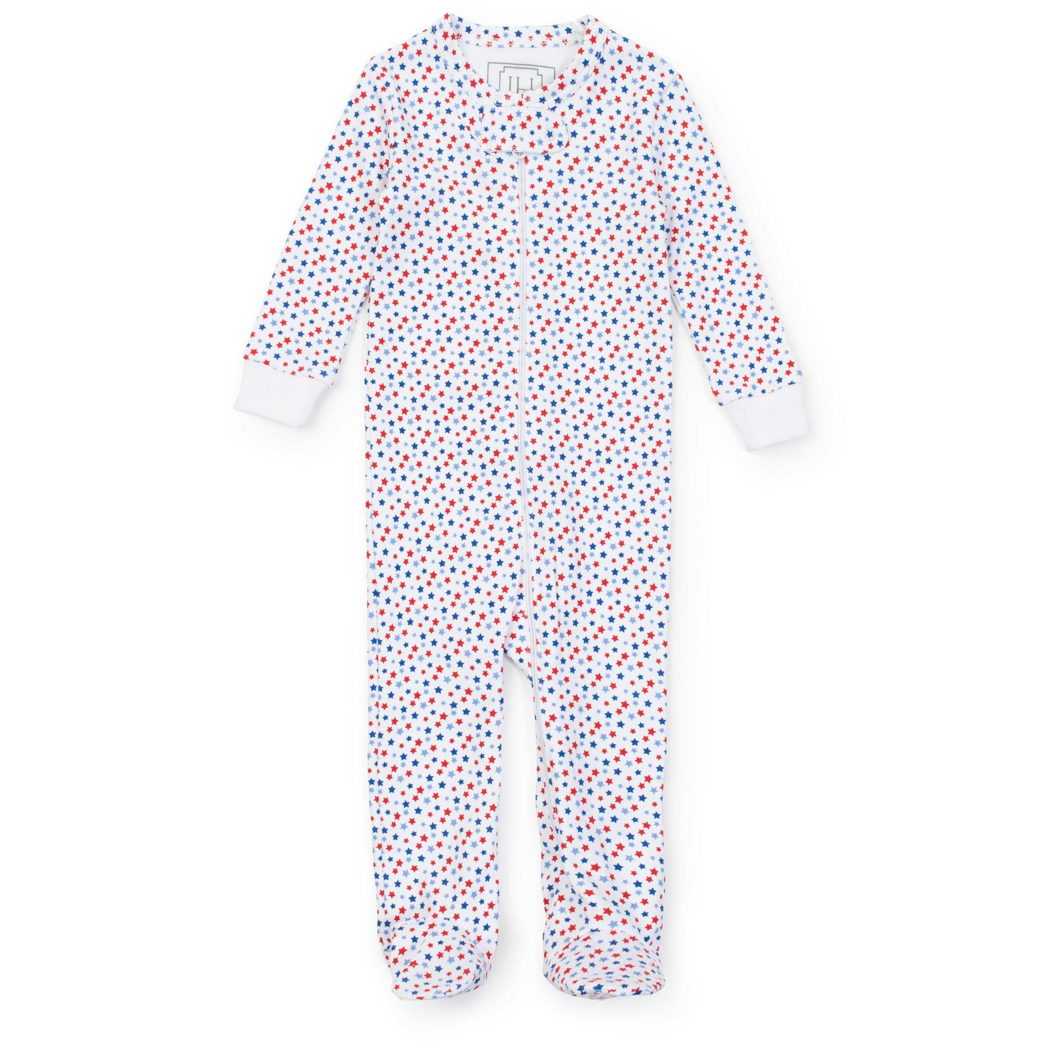 Parker Zipper Pajama - Star Spangled