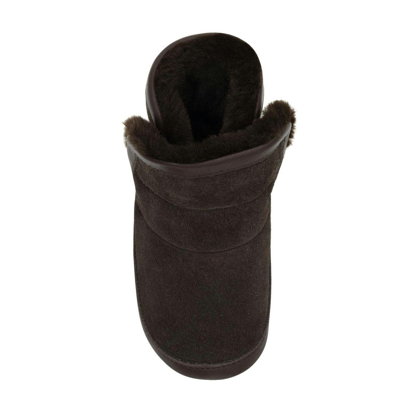 Cozy Cuff Brown Soft Sole Boot