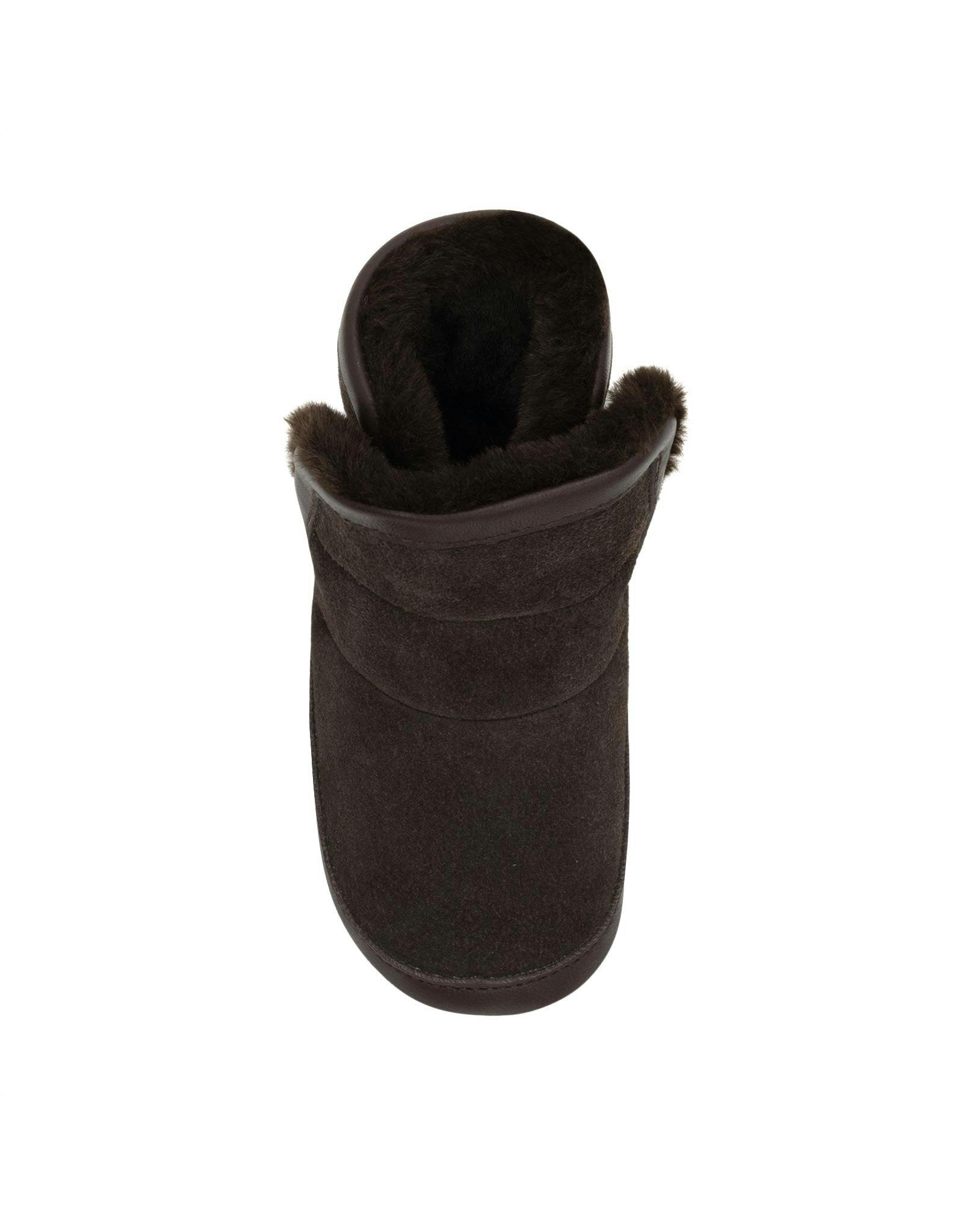 Cozy Cuff Brown Soft Sole Boot