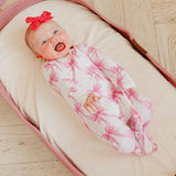 Bamboo Zip-Up Footie Pajama - Bow My Gosh