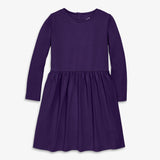 Kids long sleeve perfect pocket dress