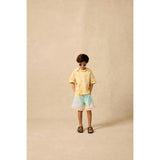 Bowling Shirt in Pineapple Stripe