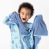 Shark School Bamboo Blanket
