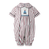 Sailboat Smocked Babysuit