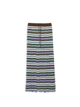 women's organic cotton midi skirt – juicy grape