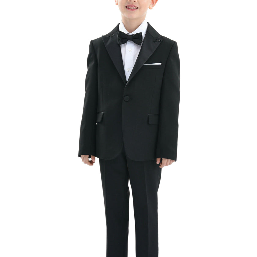 Black Peak Lapel Suit