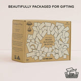 Natural Wood Building Blocks