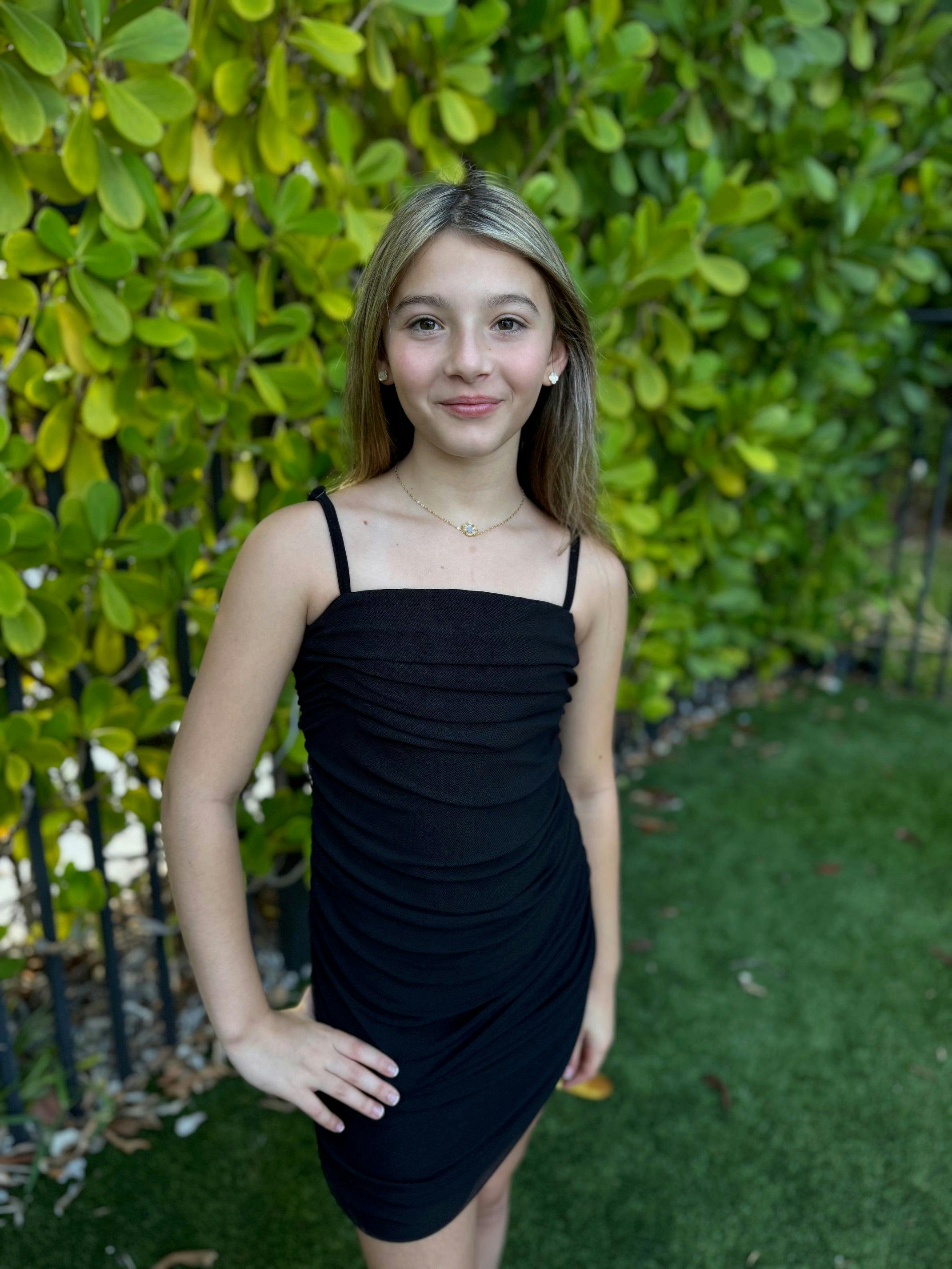 Girls Naomi Mesh Dress