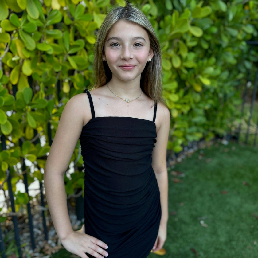 Girls Naomi Mesh Dress