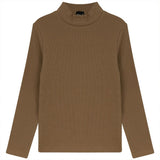 Rib Basic Henley Top