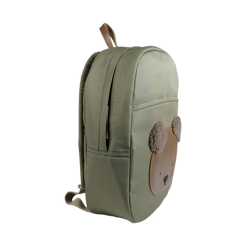 Pibbe Schoolbag | Bear | Stone Taslan