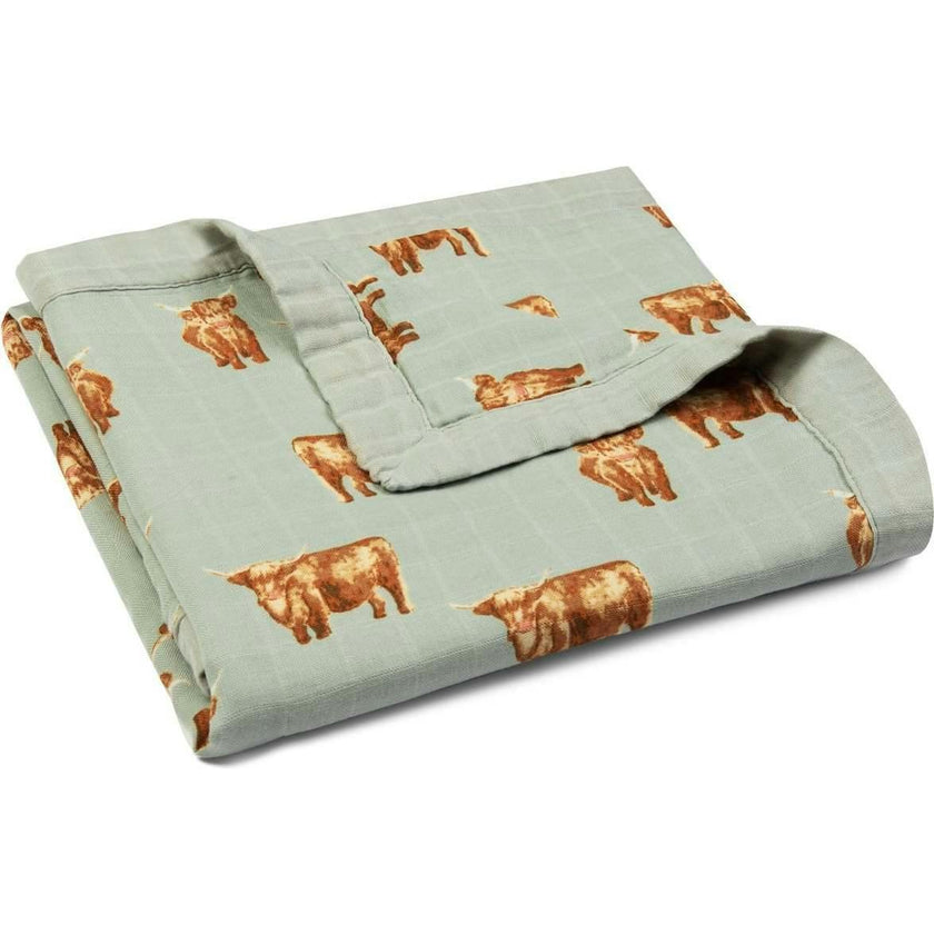 Highland Big Lovey Three-Layer Muslin Blanket