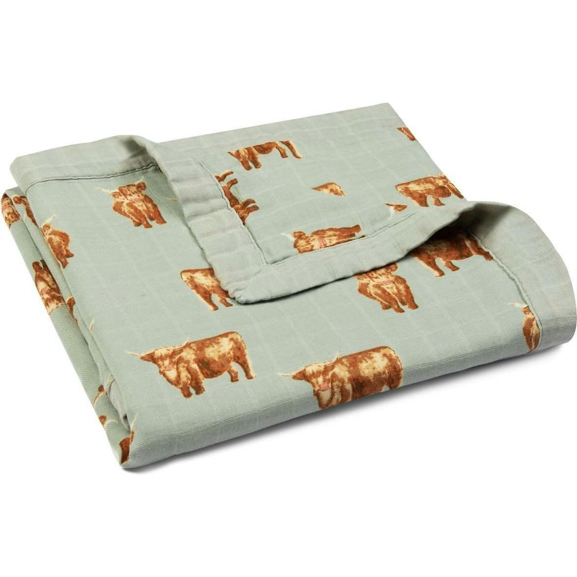 Highland Big Lovey Three-Layer Muslin Blanket