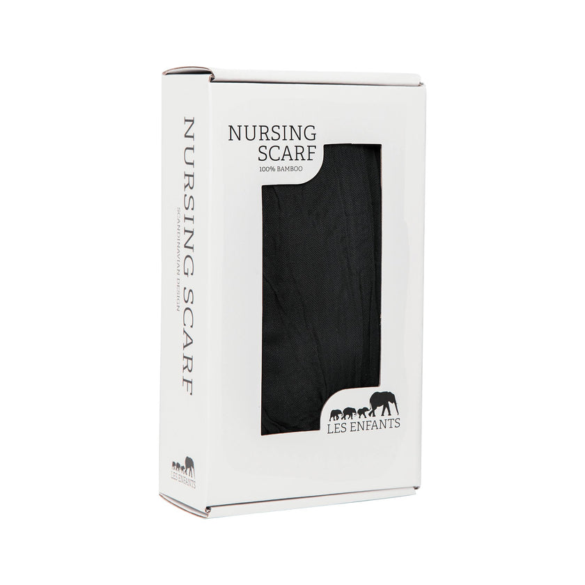 Nursing Scarf/Poncho - Black