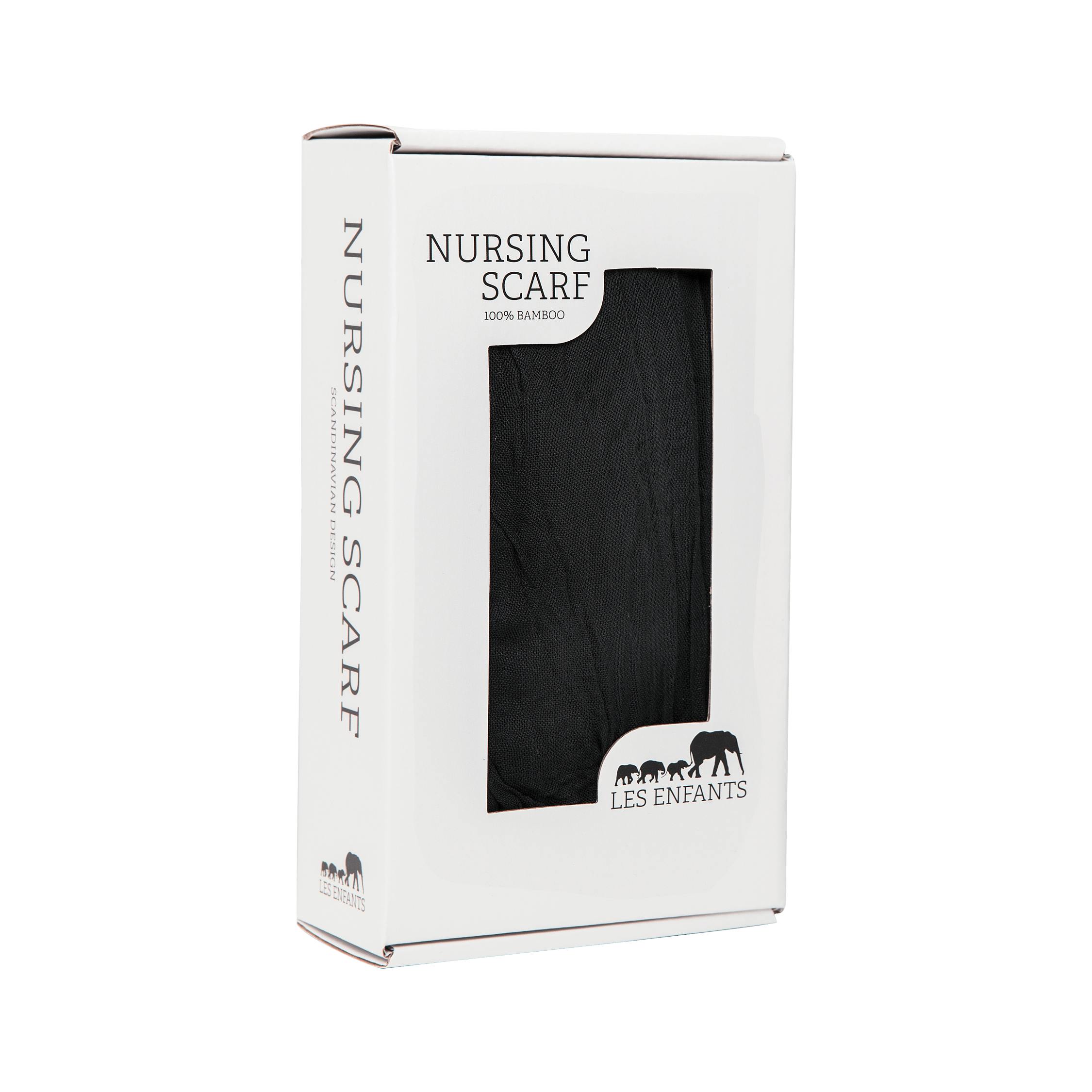 Nursing Scarf/Poncho - Black