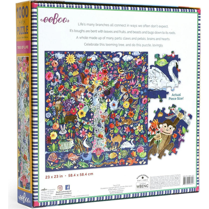 Piece and Love Tree of Life Adult Jigsaw Puzzle