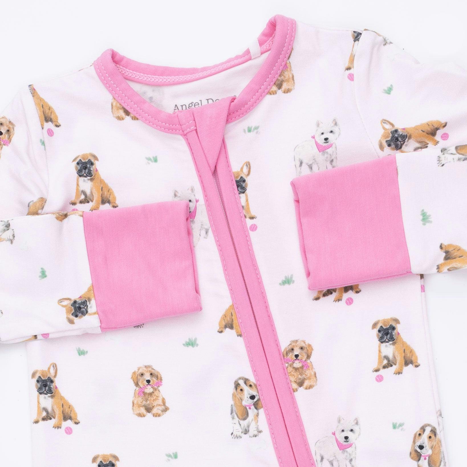Bestie Dogs Pink - Convertible Romper