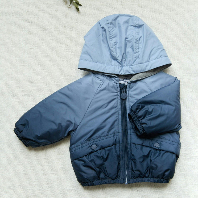 TARTINE ET CHOCOLAT Ombre Marine Baby Windbreaker
