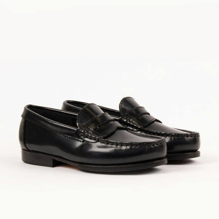 Hampton Classics Penny Loafer in Black