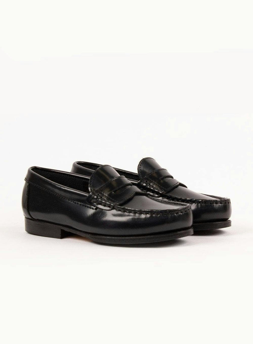 Hampton Classics Penny Loafer in Black