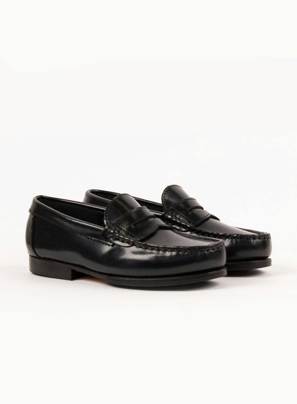 Hampton Classics Penny Loafer in Black