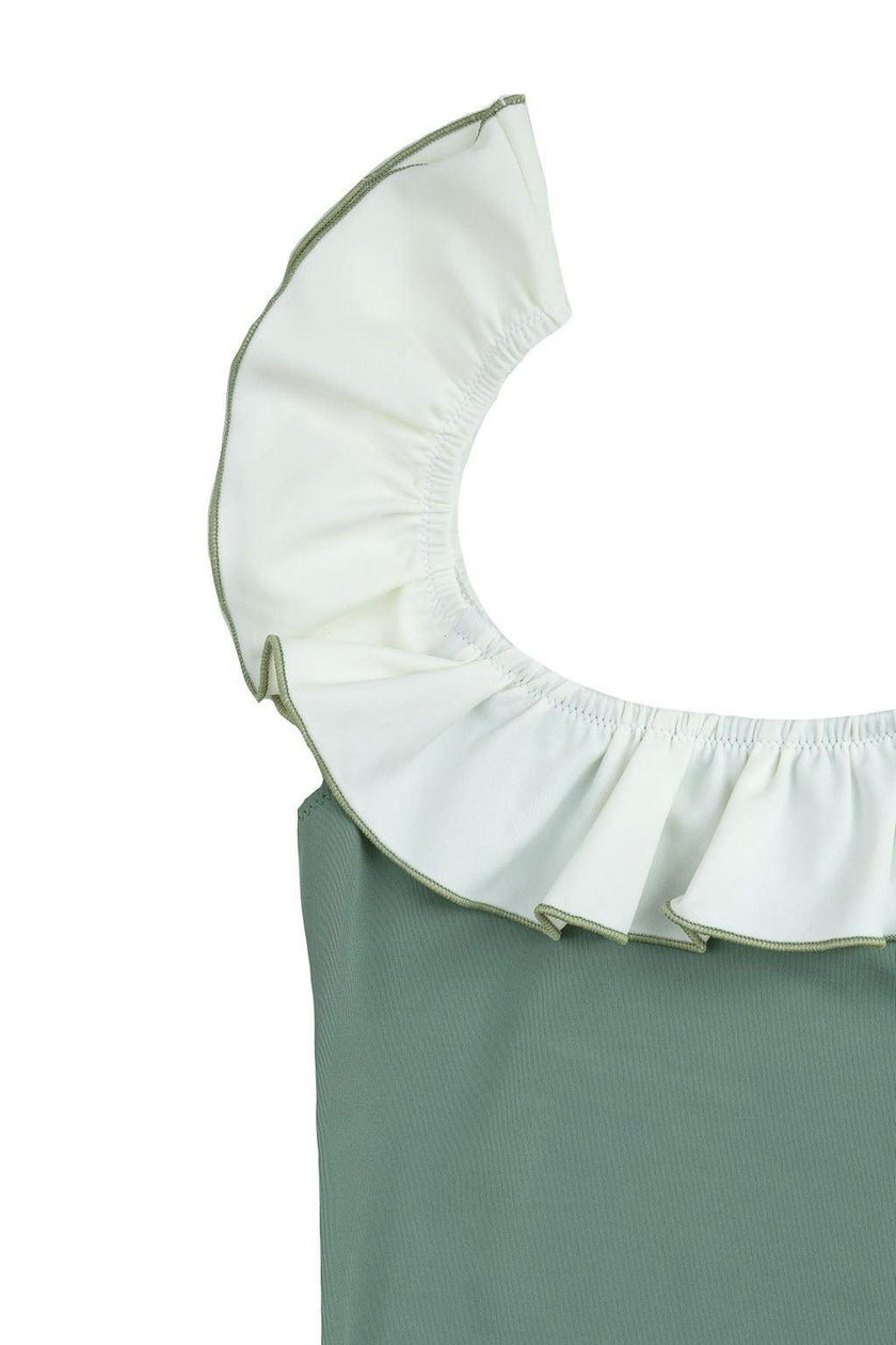 Carolina One Piece - Sage And Ivory