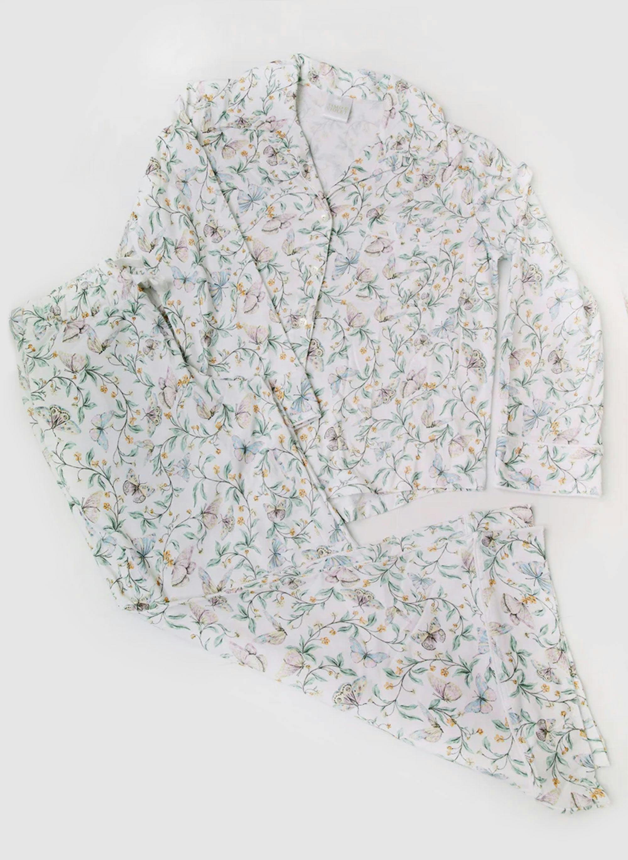 Women's Parker Pajama Set - Botanical Whisper