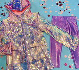 Women's Paillette Magic Rain Jacket