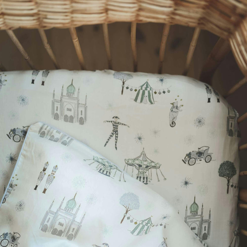 Adventures in Wonderland Crib Sheet