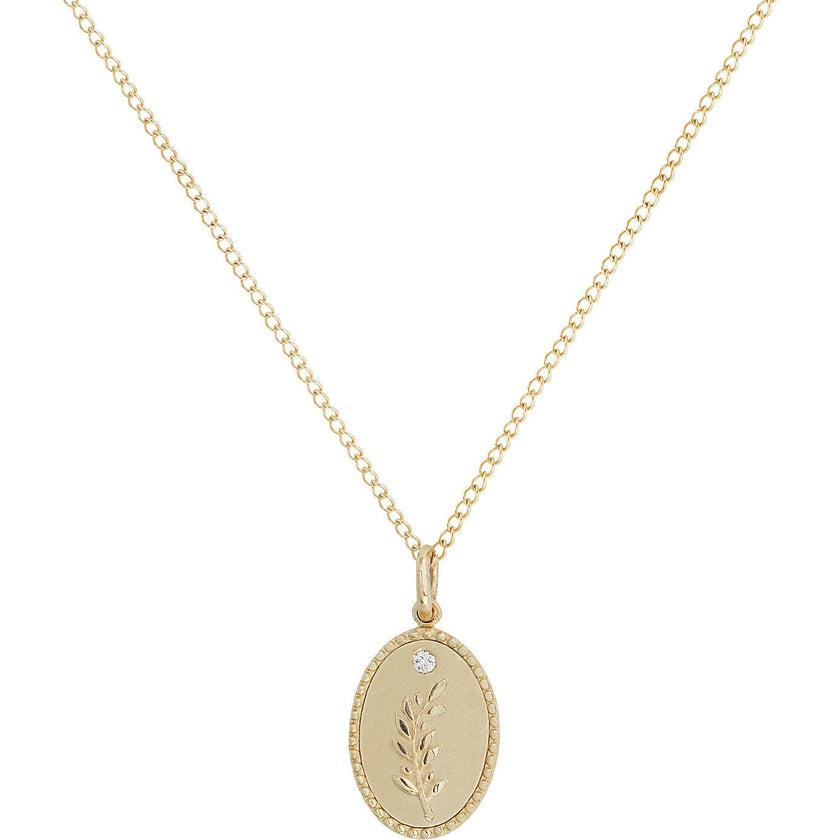 Olive Branch Necklace