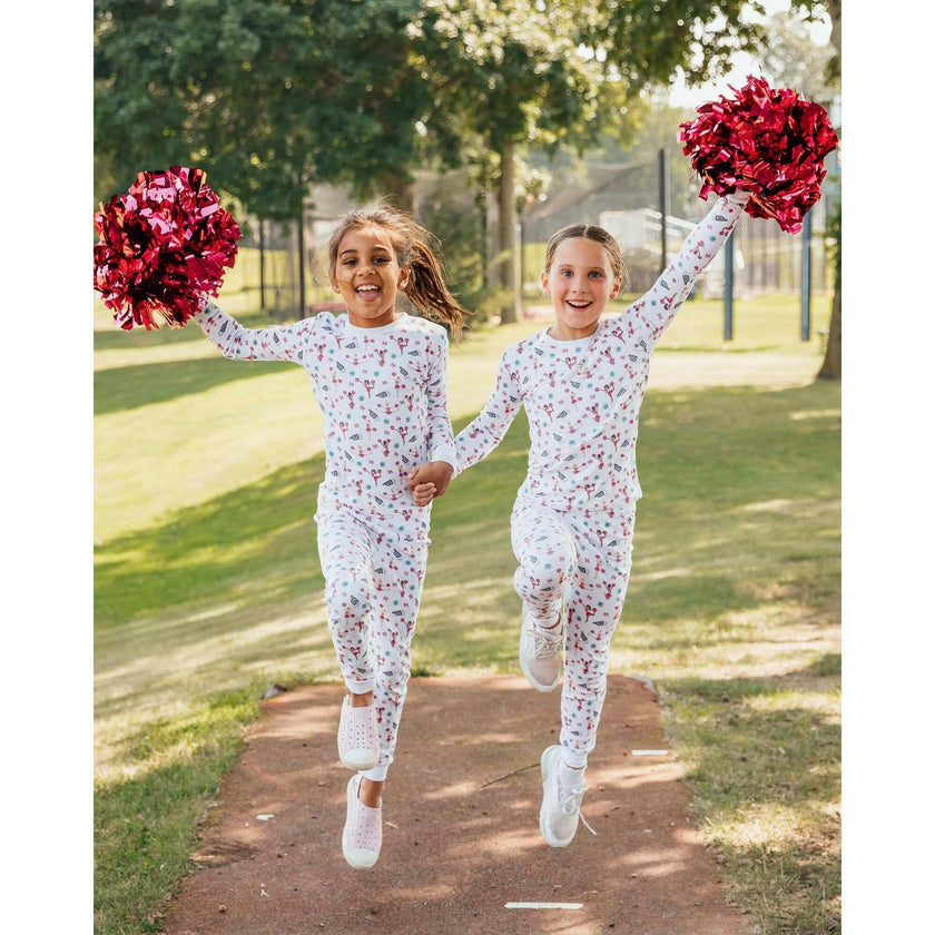 The Organic Long Sleeve Pajama Set [Cheer]