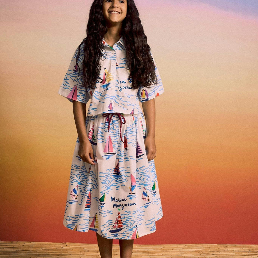 BARCOS SKIRT WHITE