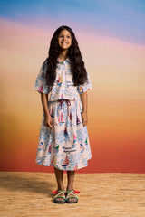 BARCOS SKIRT WHITE